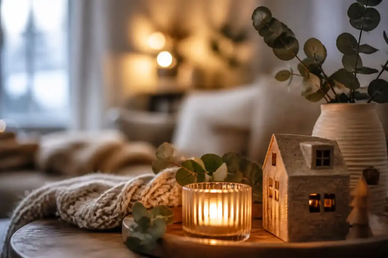 Déco hiver maison : quitter Noël sans perdre l'ambiance cocooning