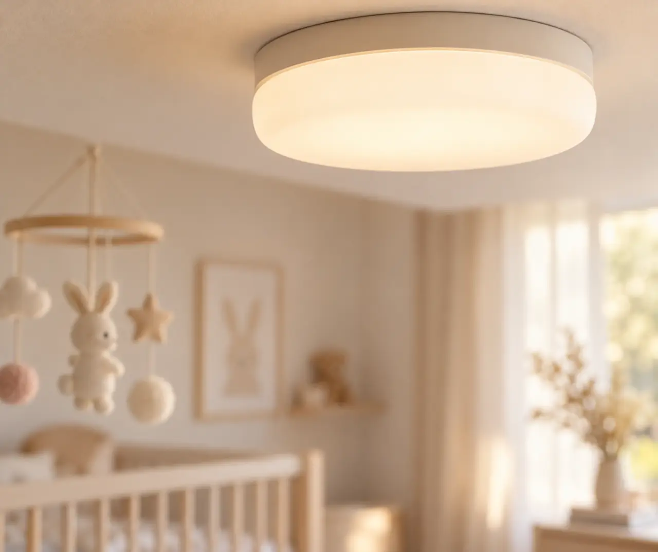 Plafonnier pour chambre de bébé : une lumière douce pour chaque moment