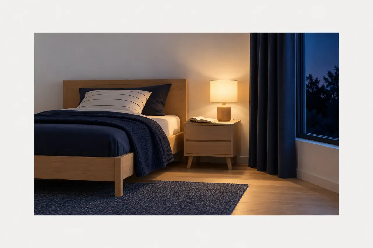 Lampe de chevet garçon diffusant une lumière douce pour lire au lit en toute sécurité